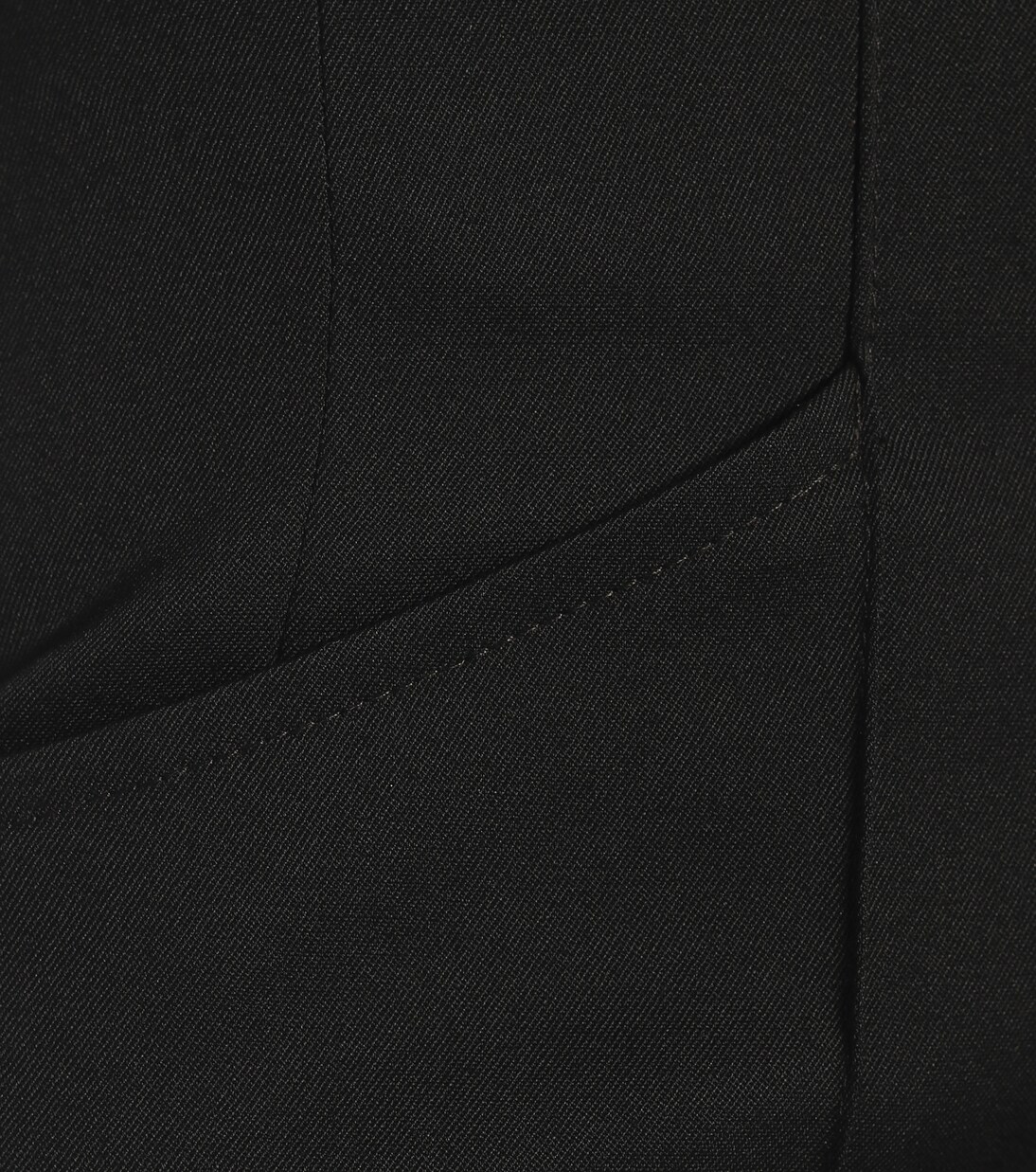 Pantalon slim Padme à taille haute en laine | Isabel Marant