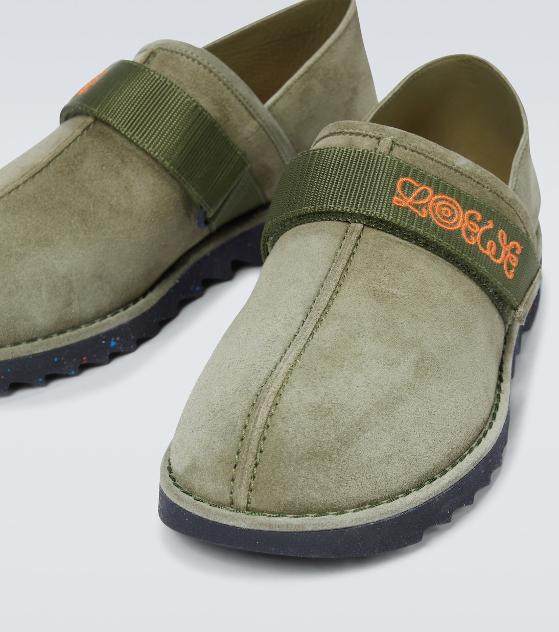 Suede slippers | Loewe