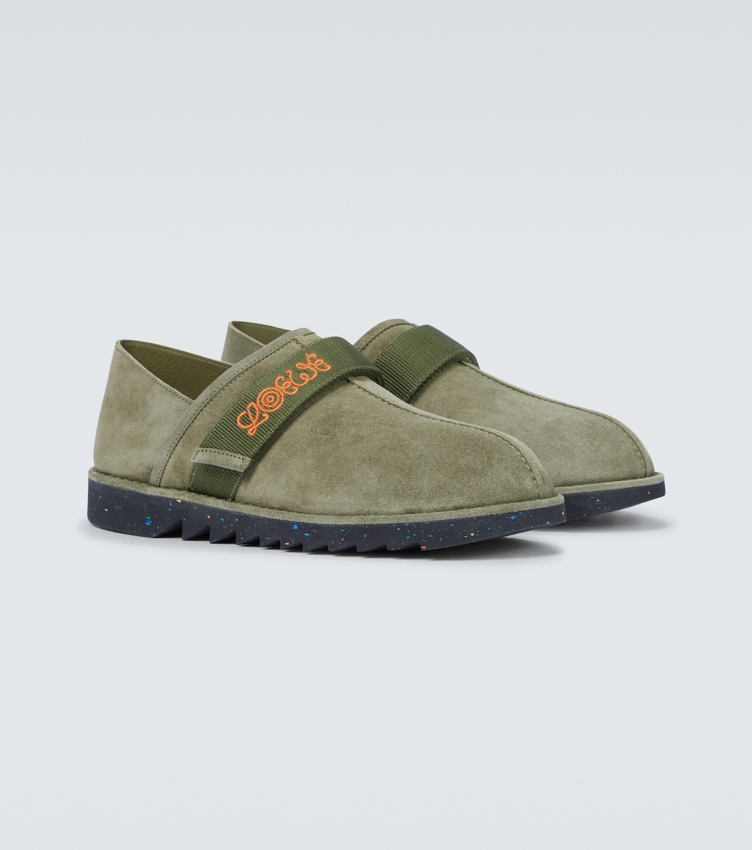 Suede slippers | Loewe