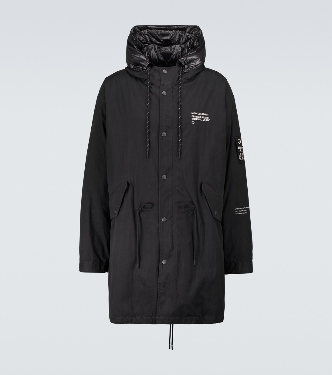 7 Moncler Frgmt Hiroshi Fujiwara hooded parka | Moncler Genius