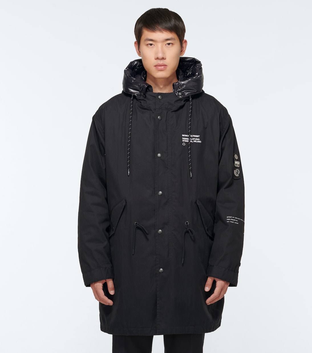7 Moncler Frgmt Hiroshi Fujiwara hooded parka | Moncler Genius
