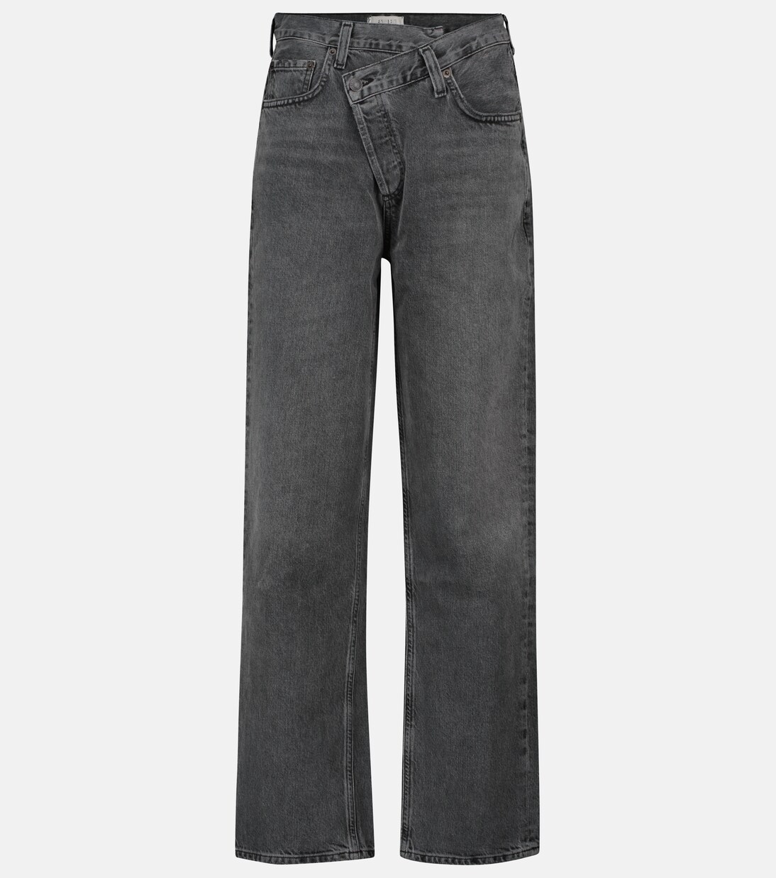 High-Rise Straight Jeans Criss Cross | Agolde