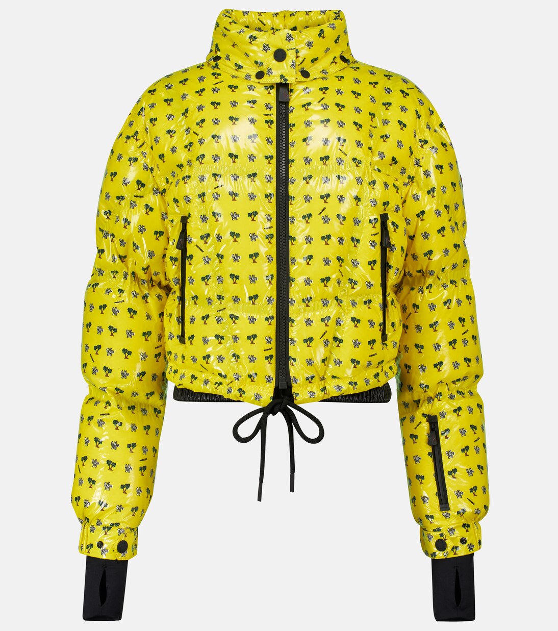 Peyrins printed down ski jacket | Moncler Grenoble