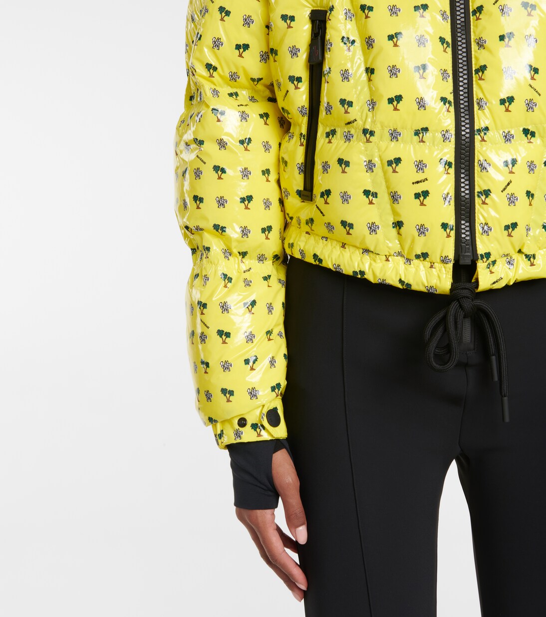 Peyrins printed down ski jacket | Moncler Grenoble