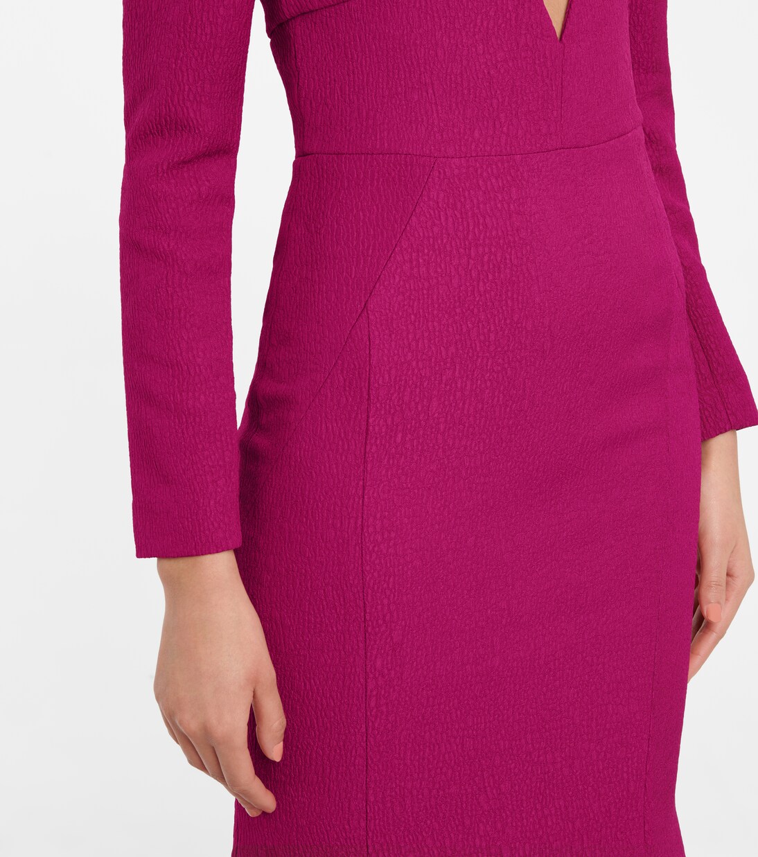 Robe Diana aus Crêpe | Rebecca Vallance