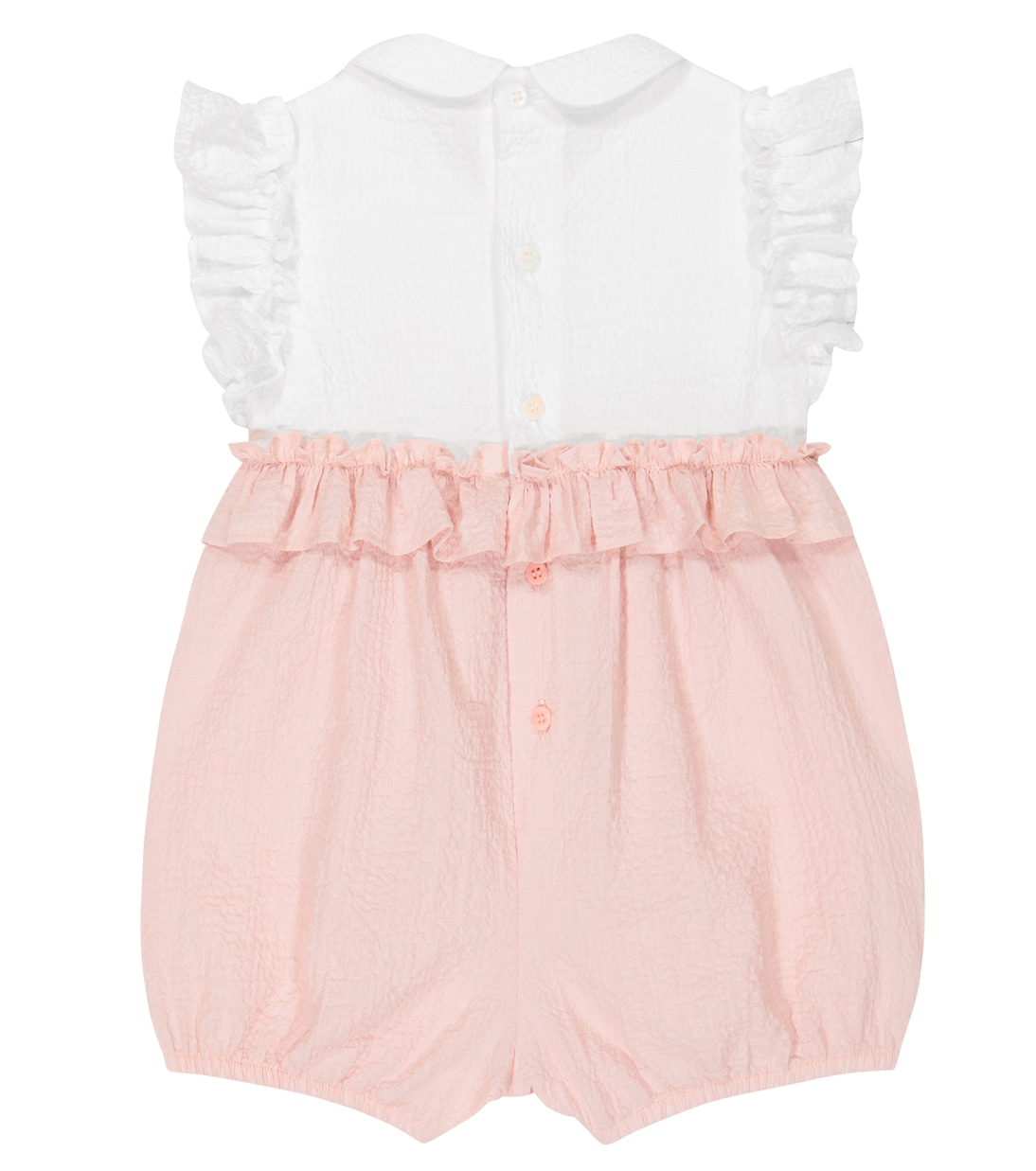 Baby cotton romper | Il Gufo