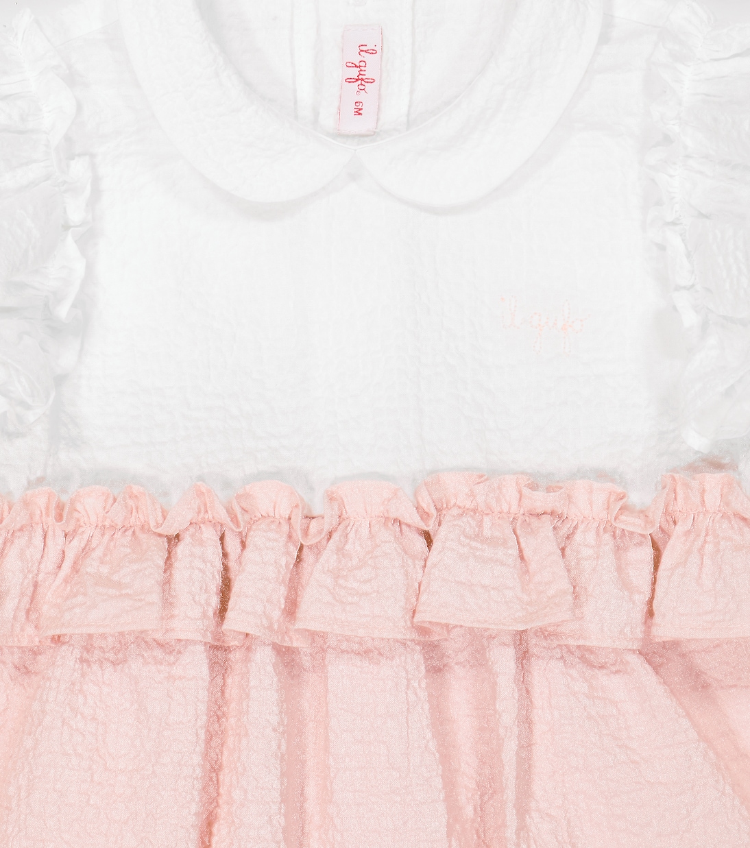 Baby cotton romper | Il Gufo