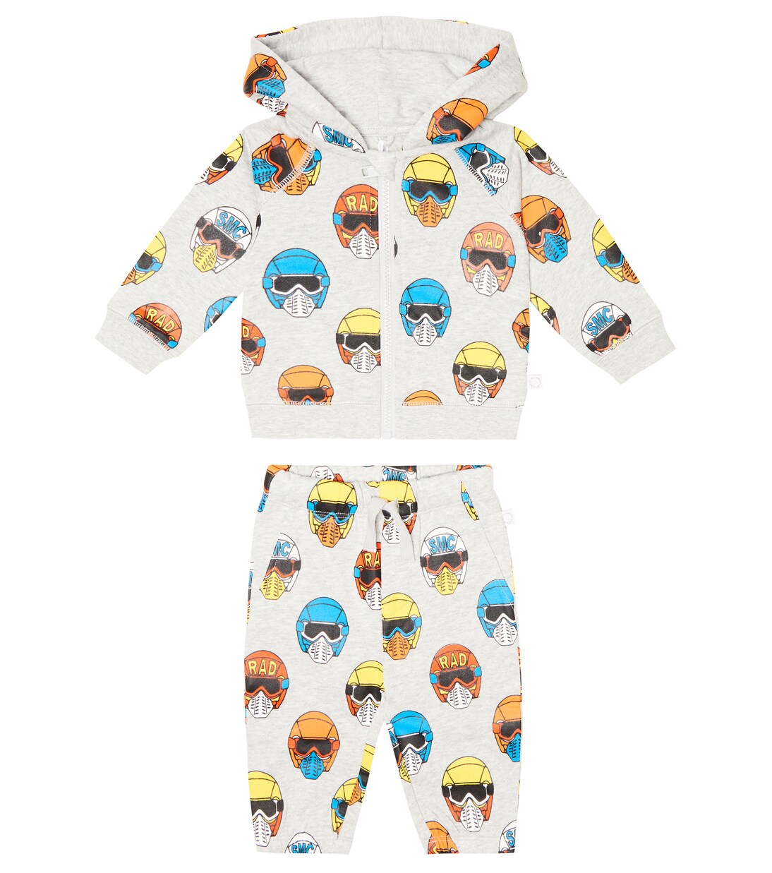 Baby cotton hoodie and sweatpants set | Stella McCartney Kids