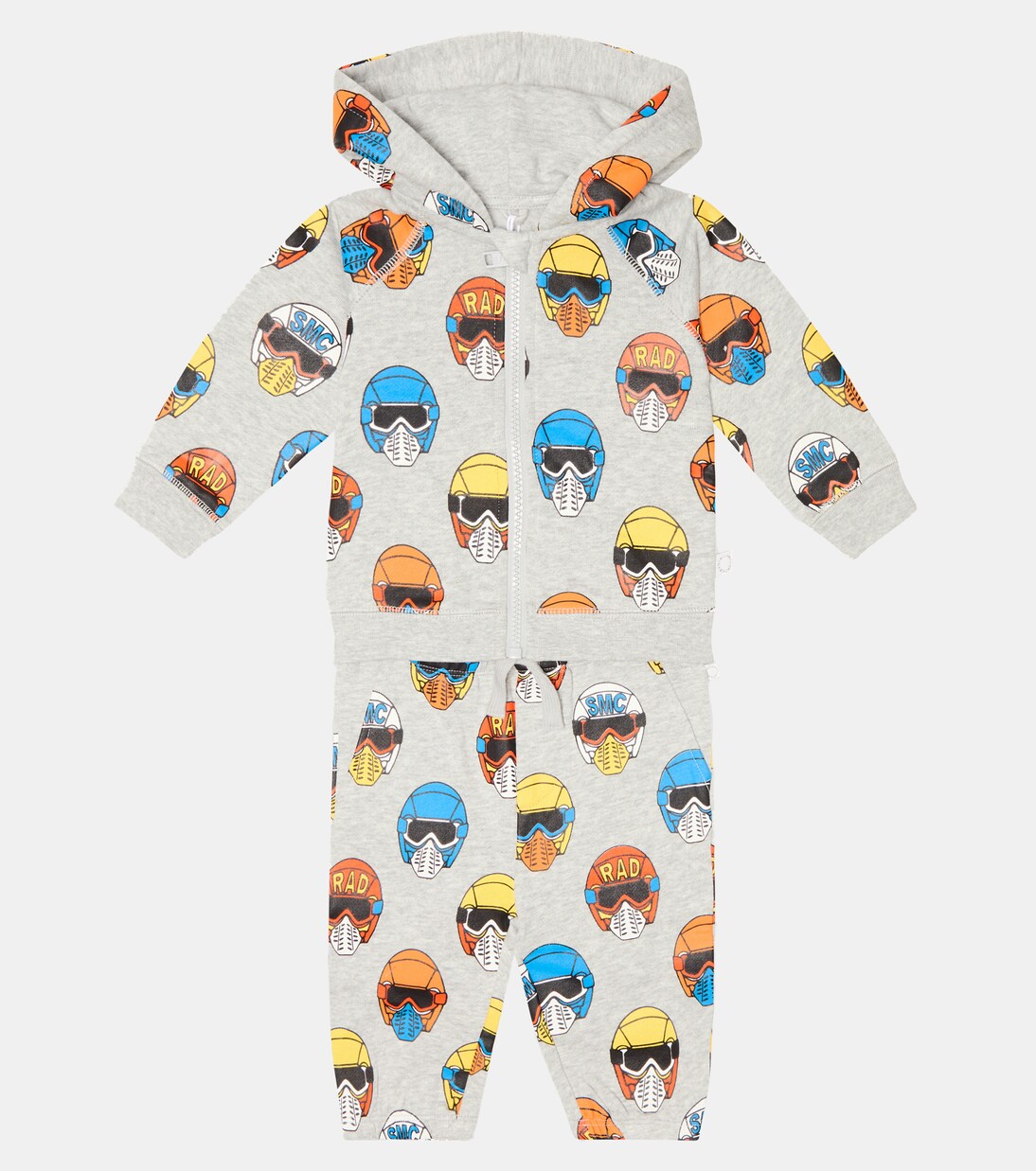 Baby cotton hoodie and sweatpants set | Stella McCartney Kids