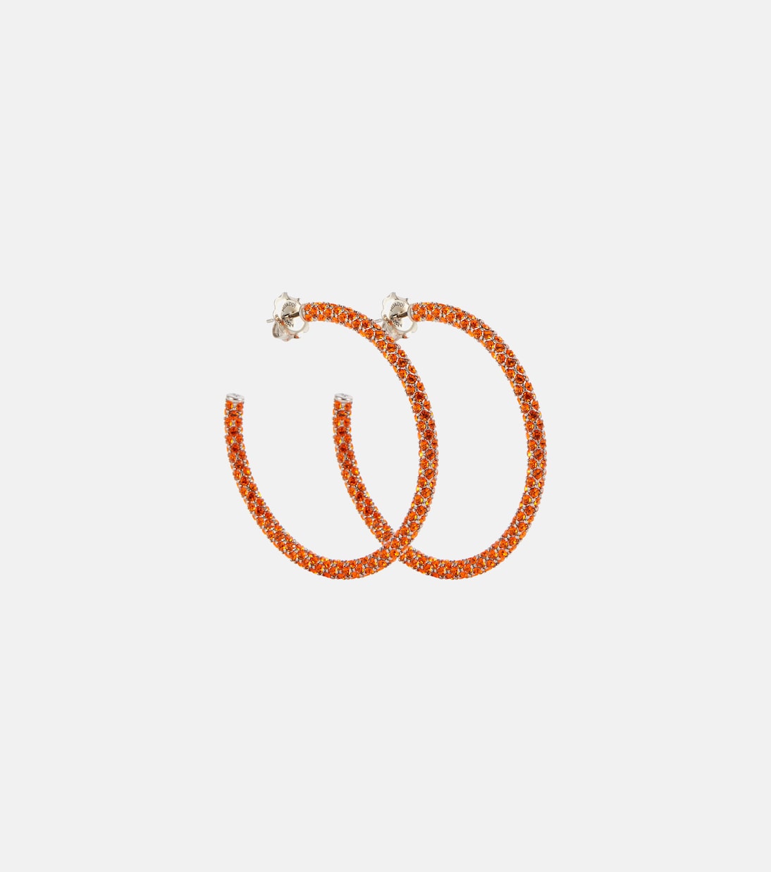 Ohrringe Cameron Large mit Kristallen | Amina Muaddi