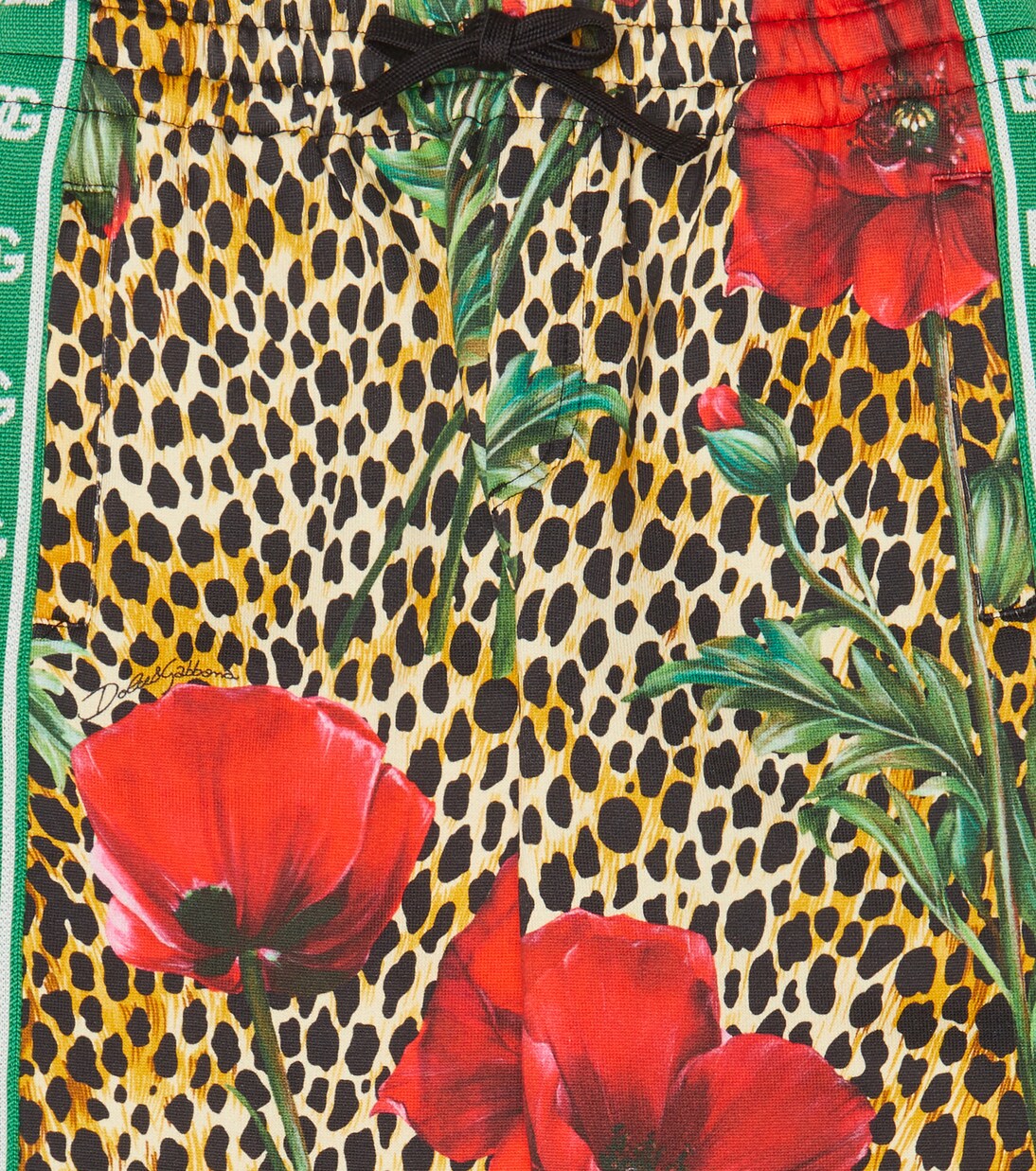 Printed cotton sweatpants | Dolce&Gabbana Kids