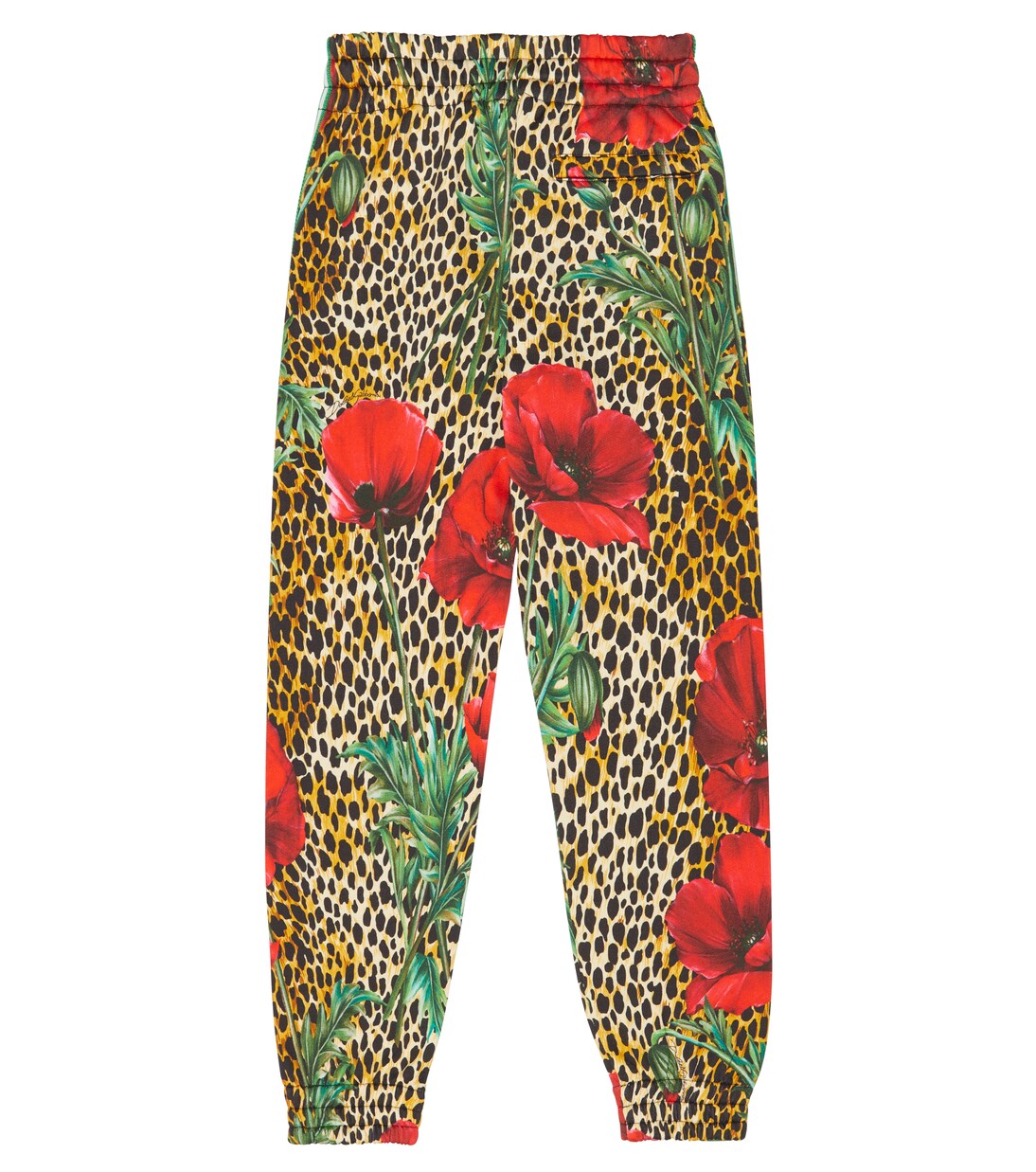 Printed cotton sweatpants | Dolce&Gabbana Kids