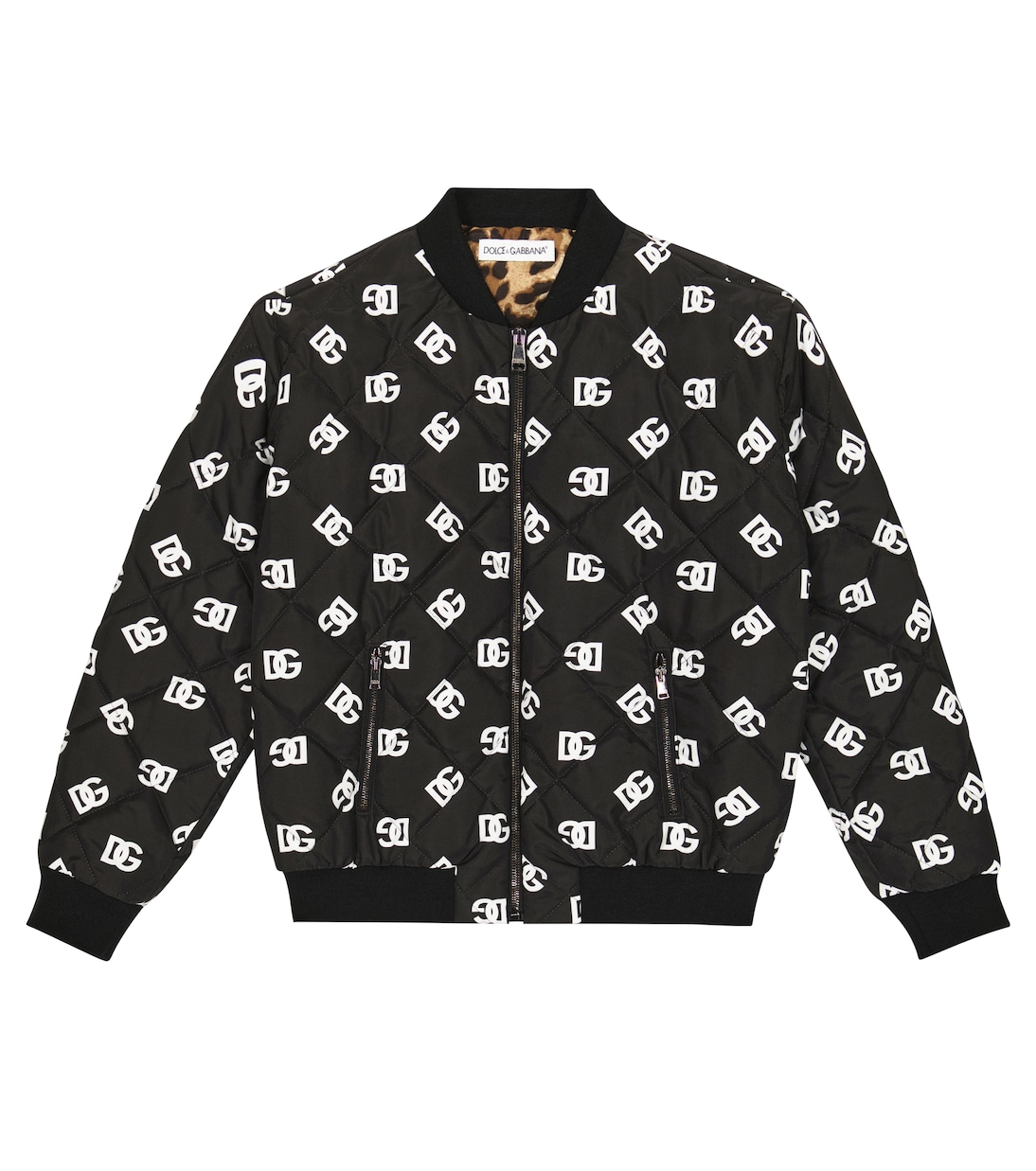 Bedruckte Collegejacke | Dolce&Gabbana Kids