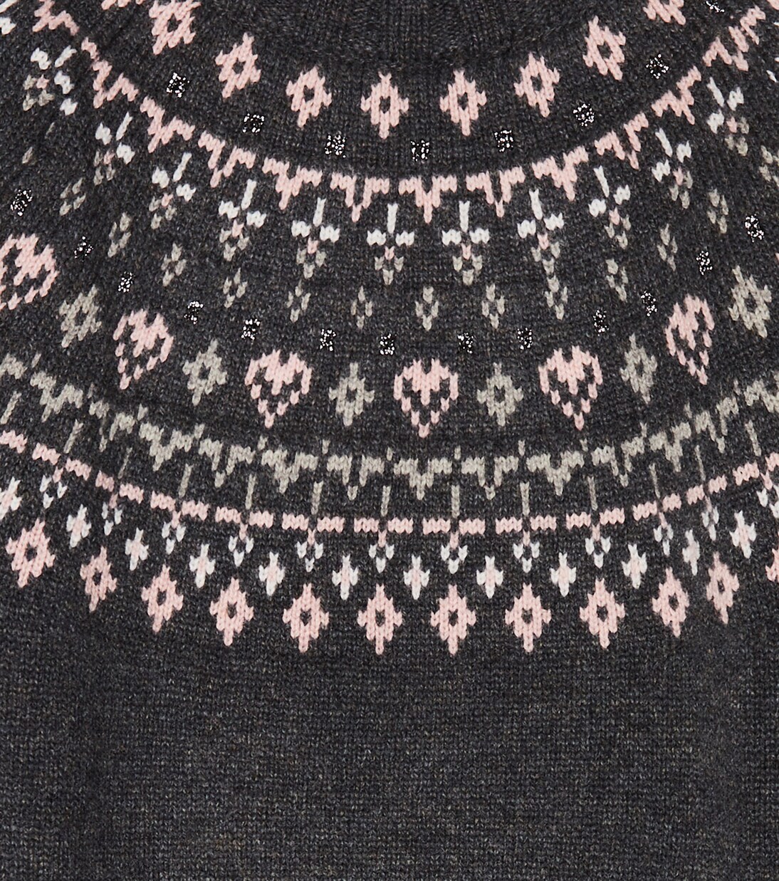 Jacquard virgin wool sweater | Tartine et Chocolat