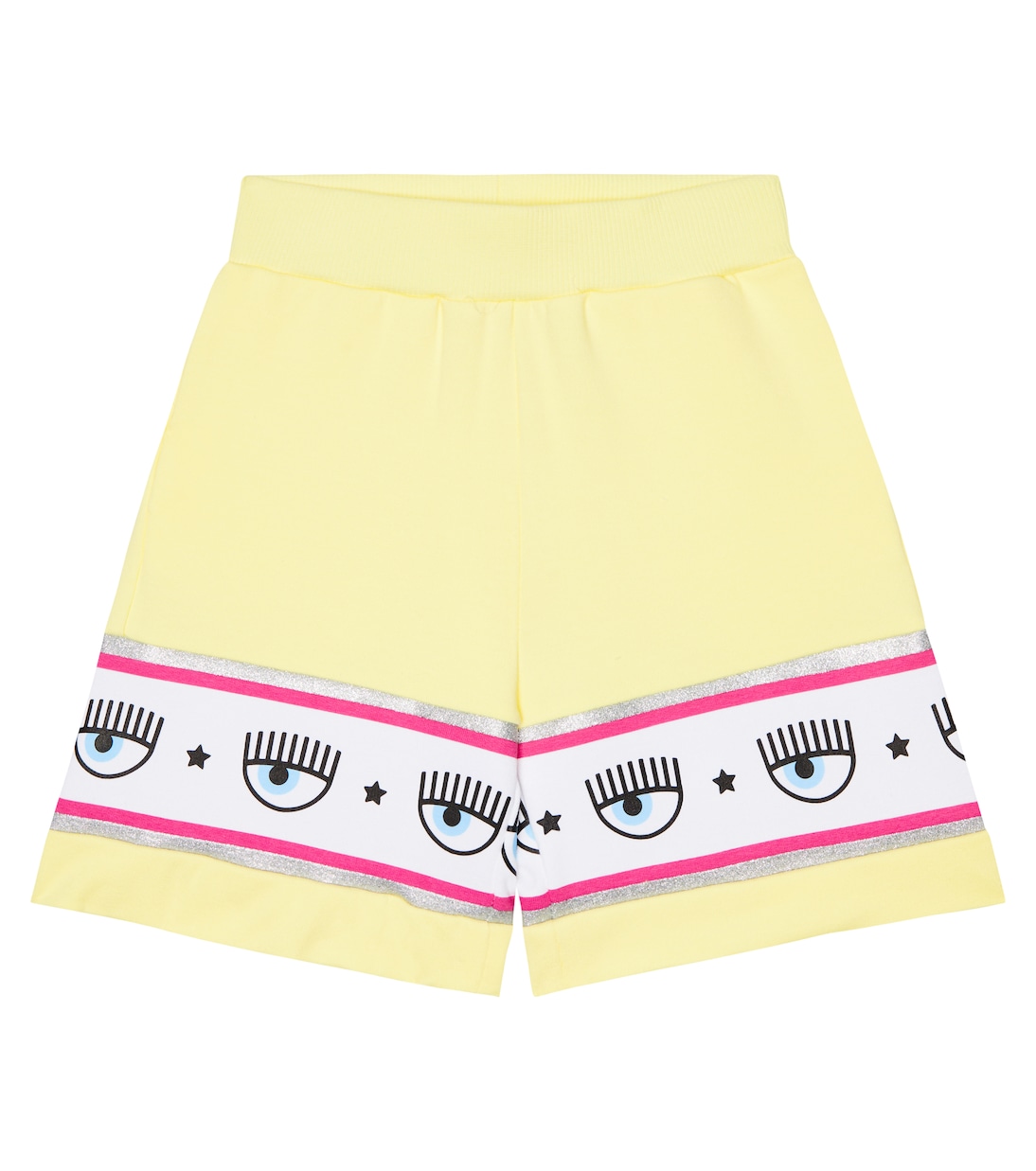 x Chiara Ferragni eye-motif sweatpants | Monnalisa
