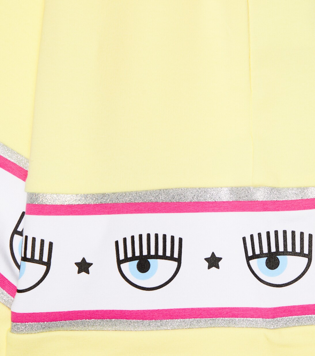 x Chiara Ferragni eye-motif sweatpants | Monnalisa