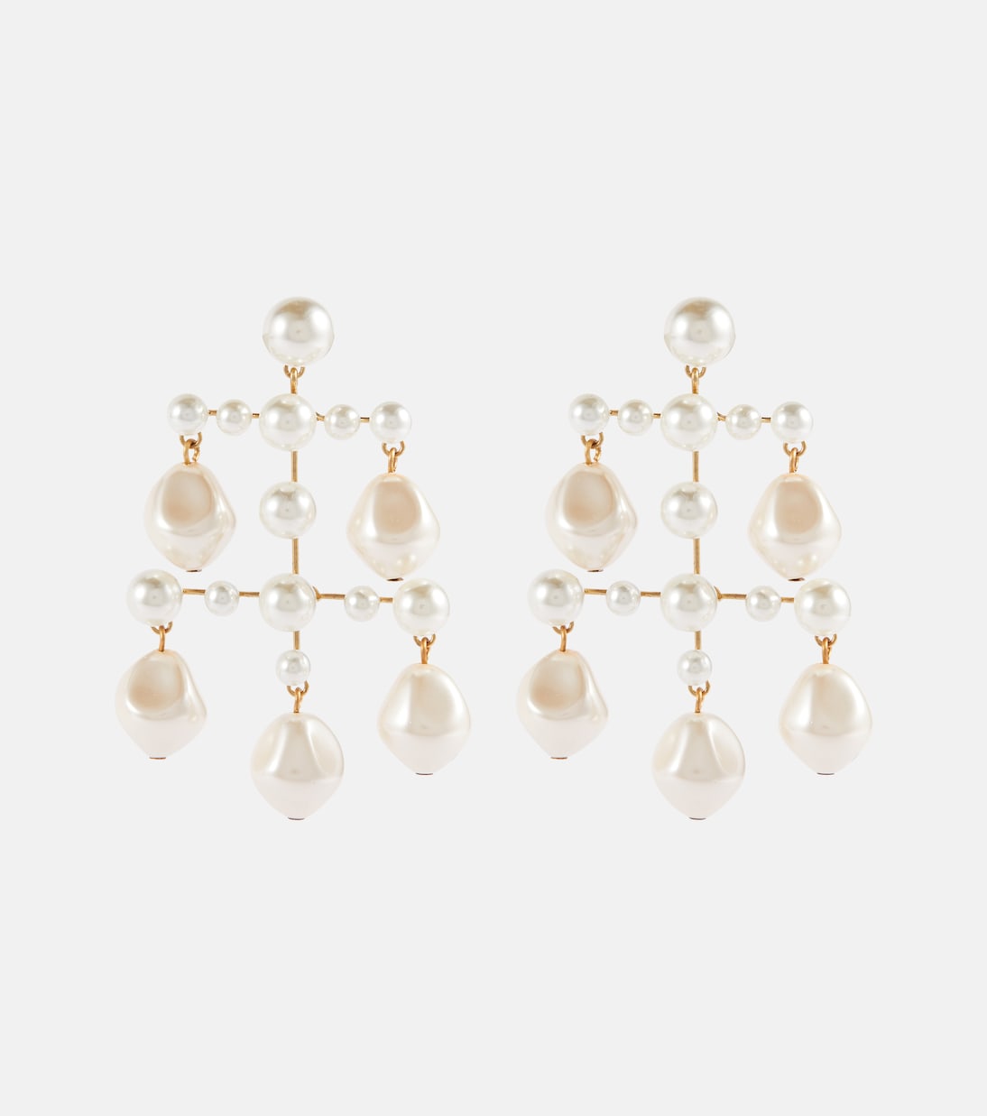 Orecchini Imogene con perle bijoux | Jennifer Behr