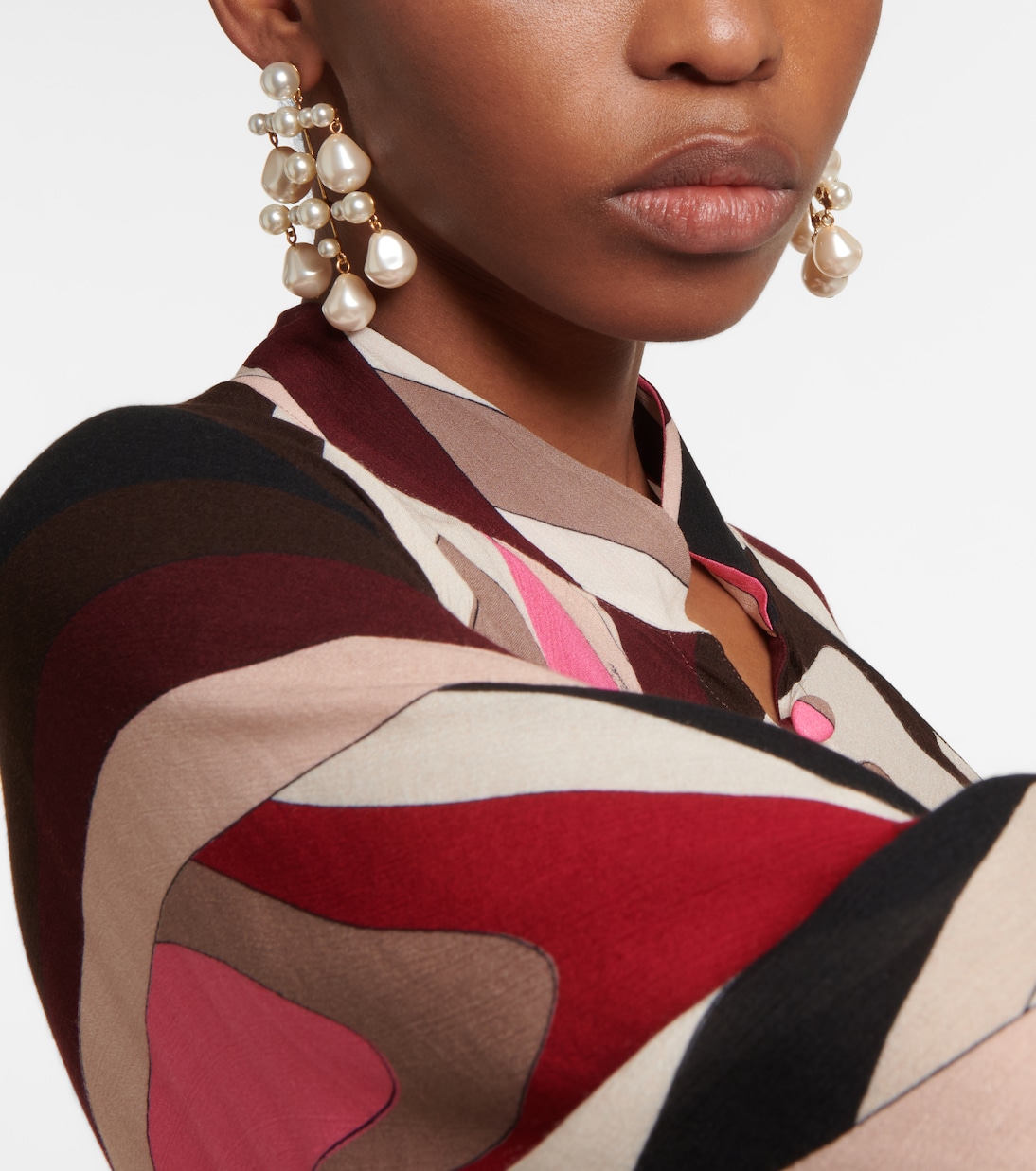 Orecchini Imogene con perle bijoux | Jennifer Behr