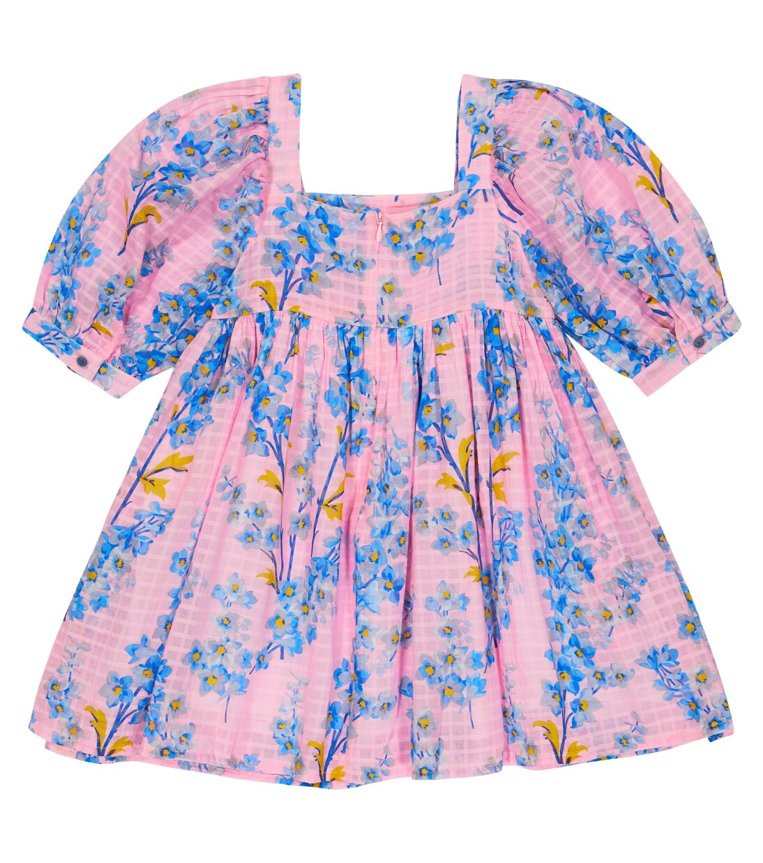 Suzy Delphinium printed cotton dress | Morley