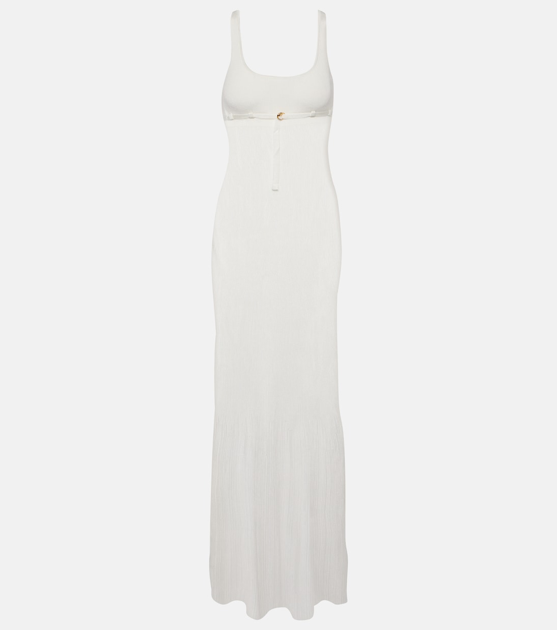 Robe Maille Oranger ribbed-knit maxi dress | Jacquemus