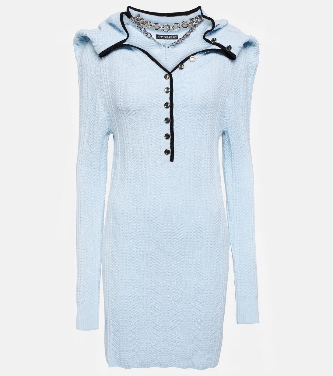 Verziertes Minikleid aus Wolle | Y/Project