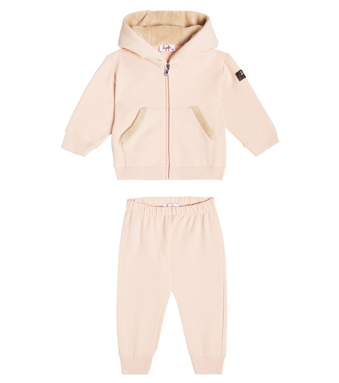 Baby cotton-blend tracksuit | Il Gufo