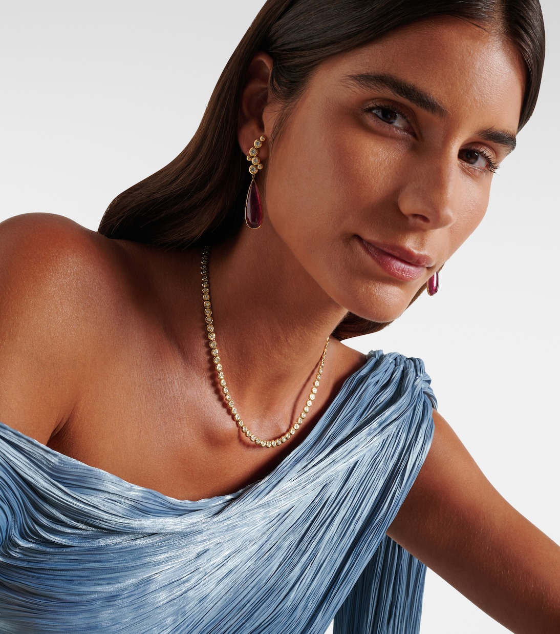 Collana Blossom in oro 18kt con diamanti | Octavia Elizabeth