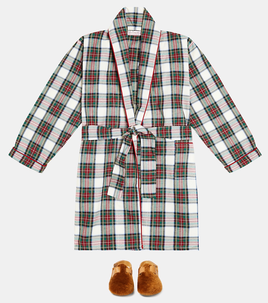 Justino cotton-blend robe | La Coqueta