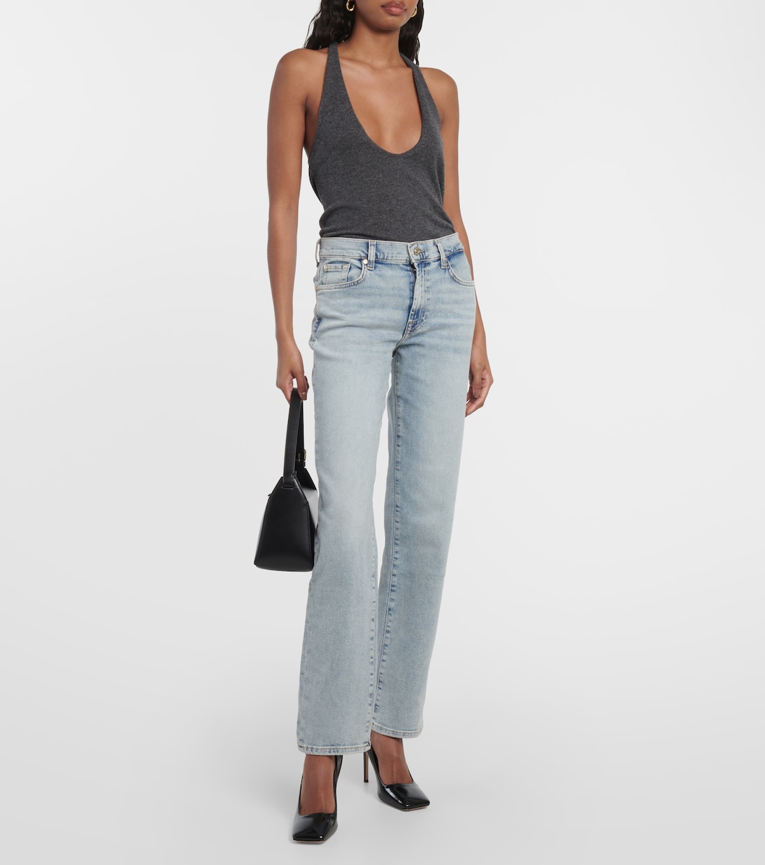 Mid-Rise Straight Jeans Ellie | 7 For All Mankind