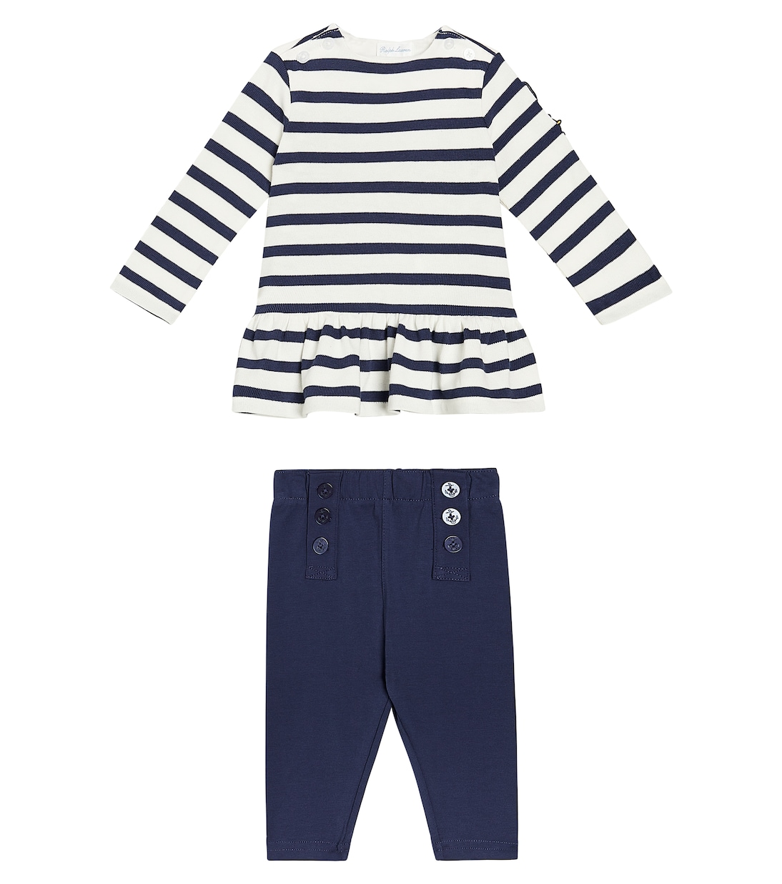 Baby - Top e leggings in cotone | Polo Ralph Lauren Kids