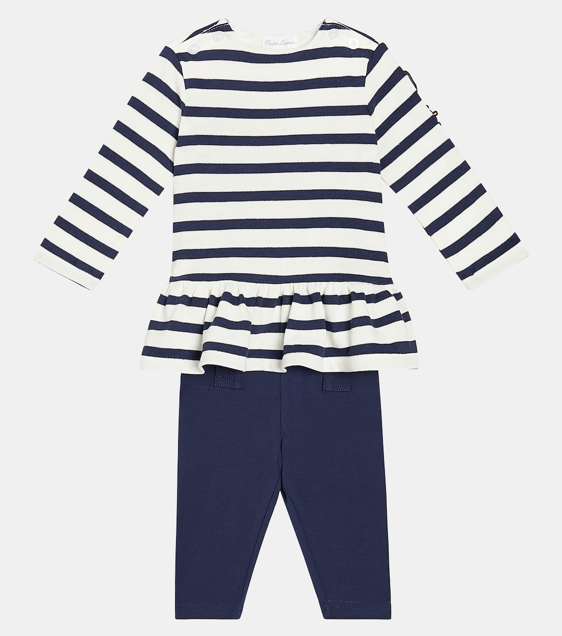 Baby - Top e leggings in cotone | Polo Ralph Lauren Kids