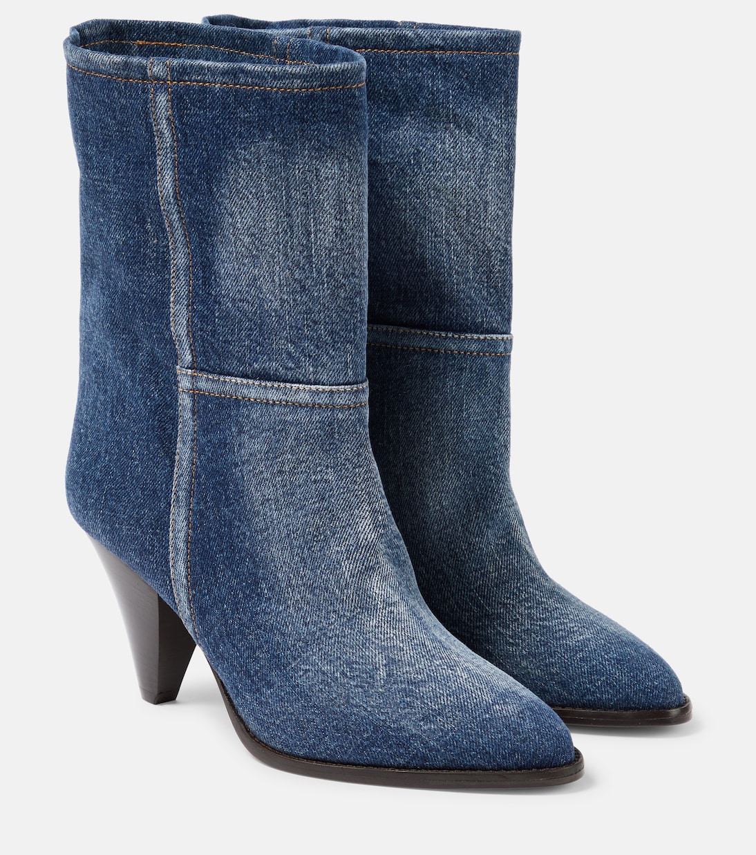 Ankle Boots Rouxa aus Denim | Isabel Marant