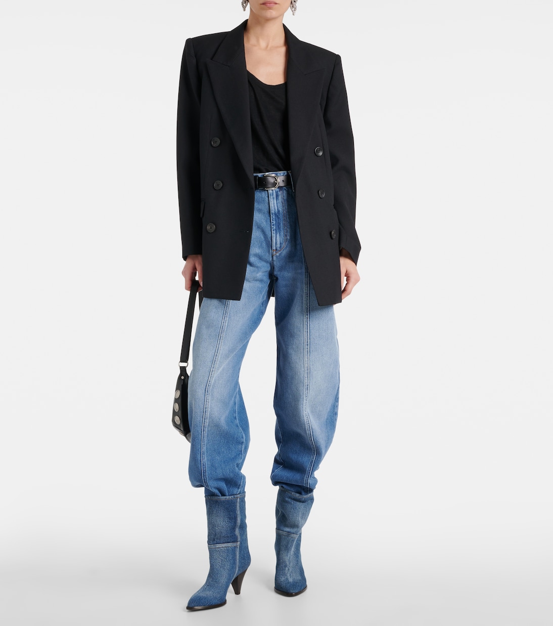 Ankle Boots Rouxa aus Denim | Isabel Marant