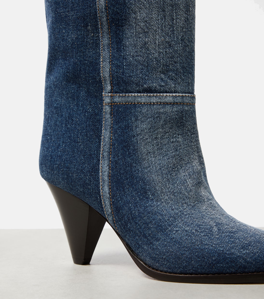 Ankle Boots Rouxa aus Denim | Isabel Marant