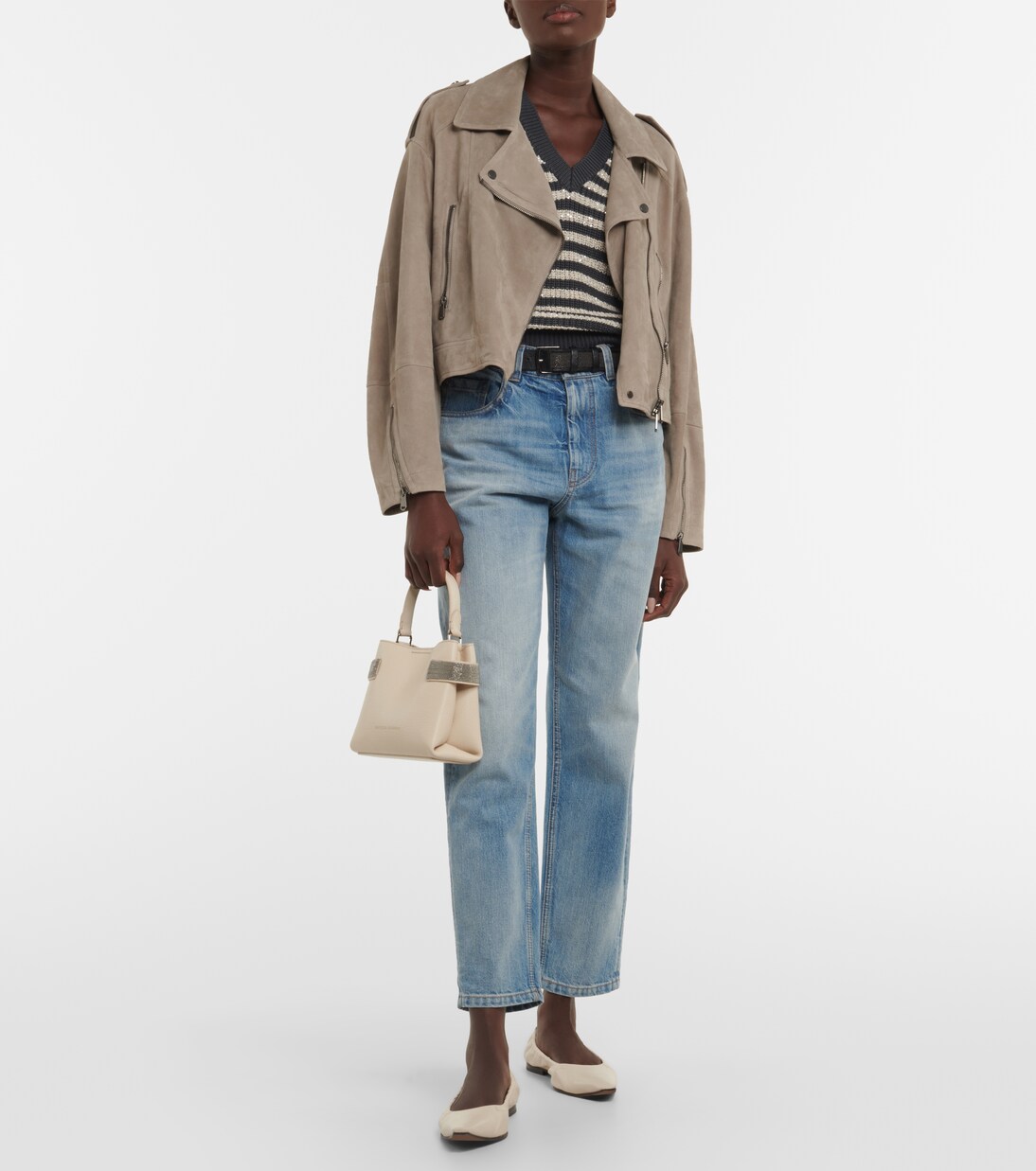 Mid-Rise Tapered Jeans | Brunello Cucinelli