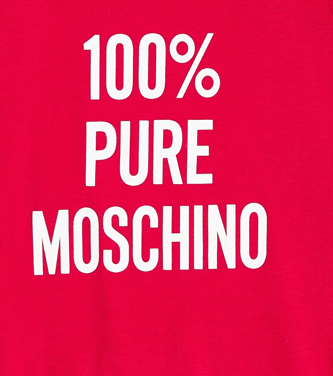 Baby - Abito in jersey di cotone | Moschino Kids
