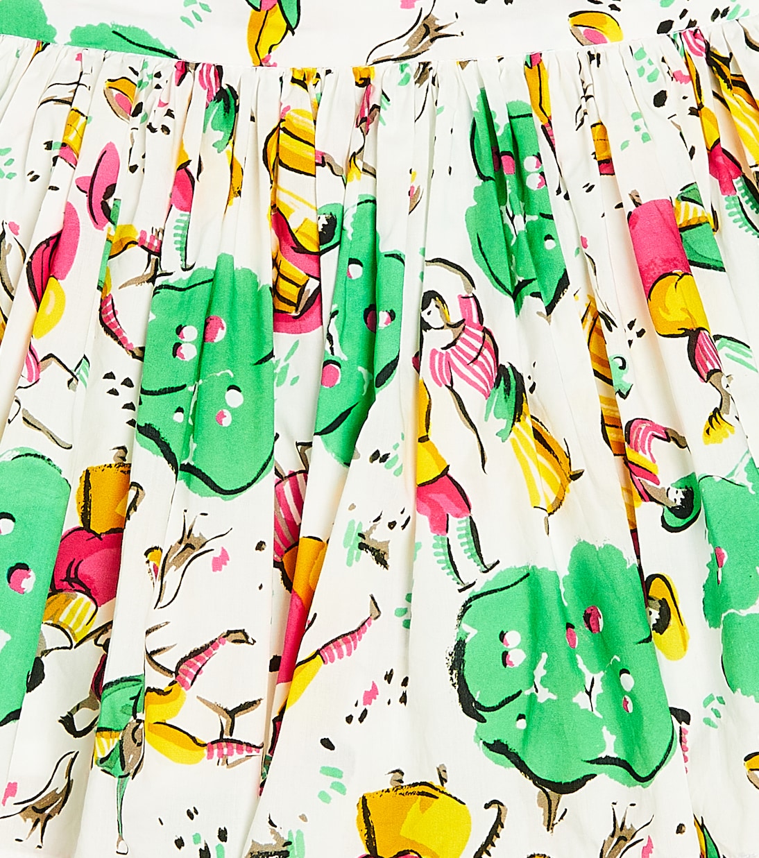 Gonna Umbrella in cotone con stampa | Morley