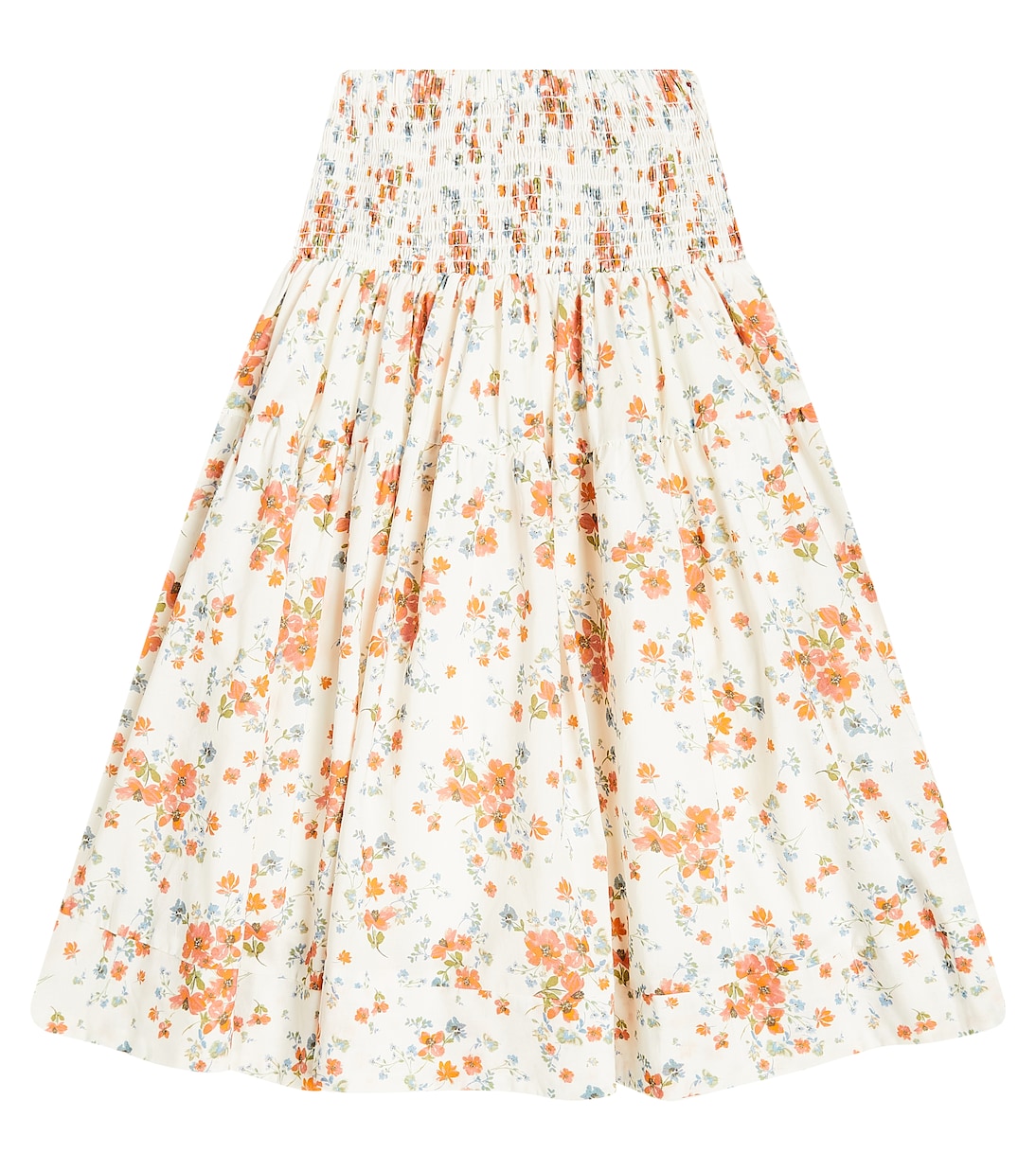 Jupe en coton à fleurs | Petite Amalie  