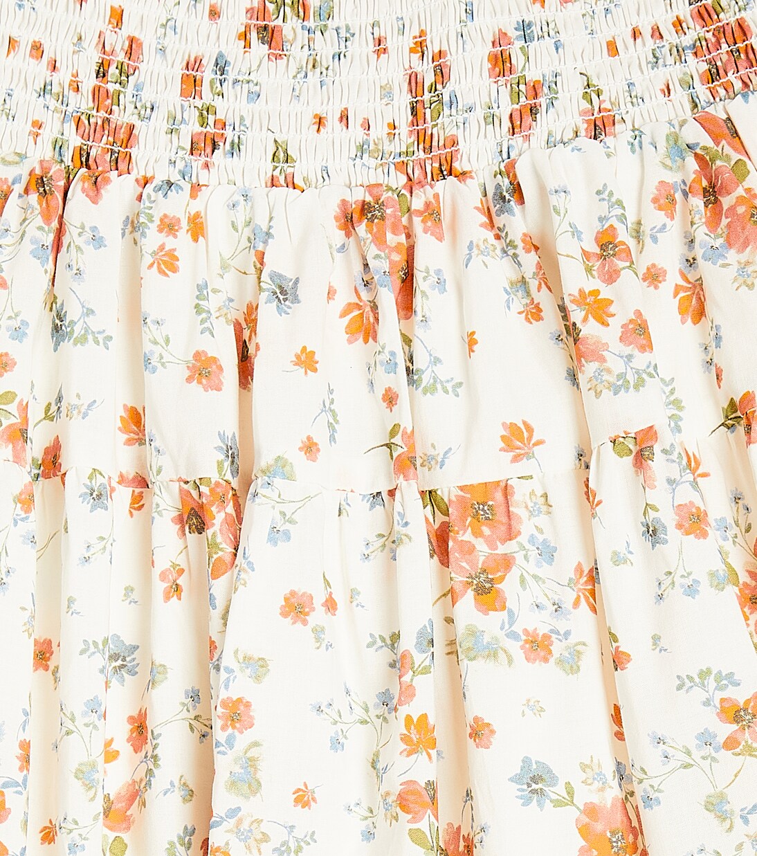 Jupe en coton à fleurs | Petite Amalie  