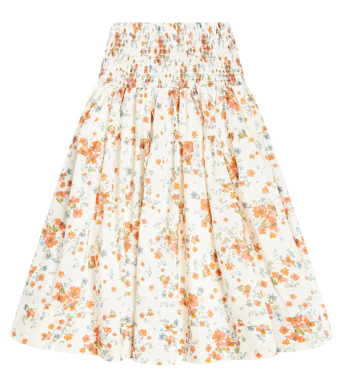 Jupe en coton à fleurs | Petite Amalie  