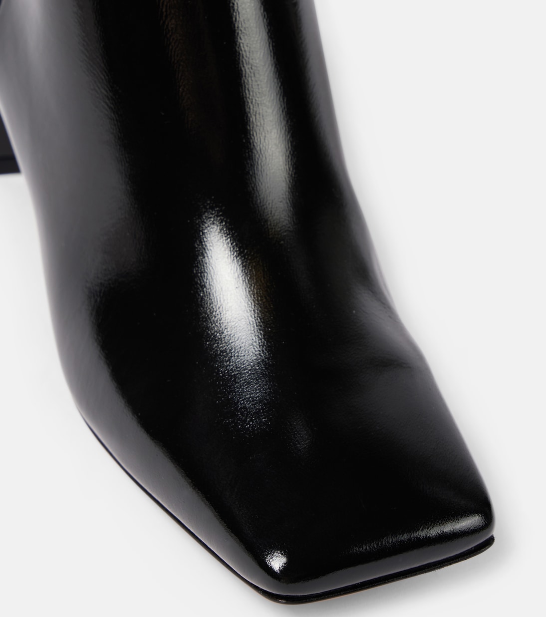 55 patent leather knee-high boots | Gianvito Rossi