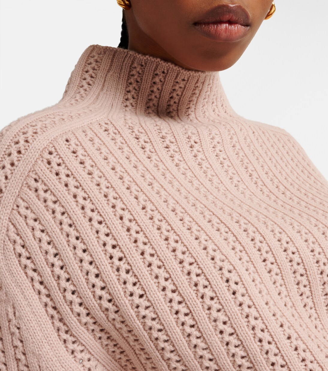 Pull raccourci en laine et cachemire | Max Mara