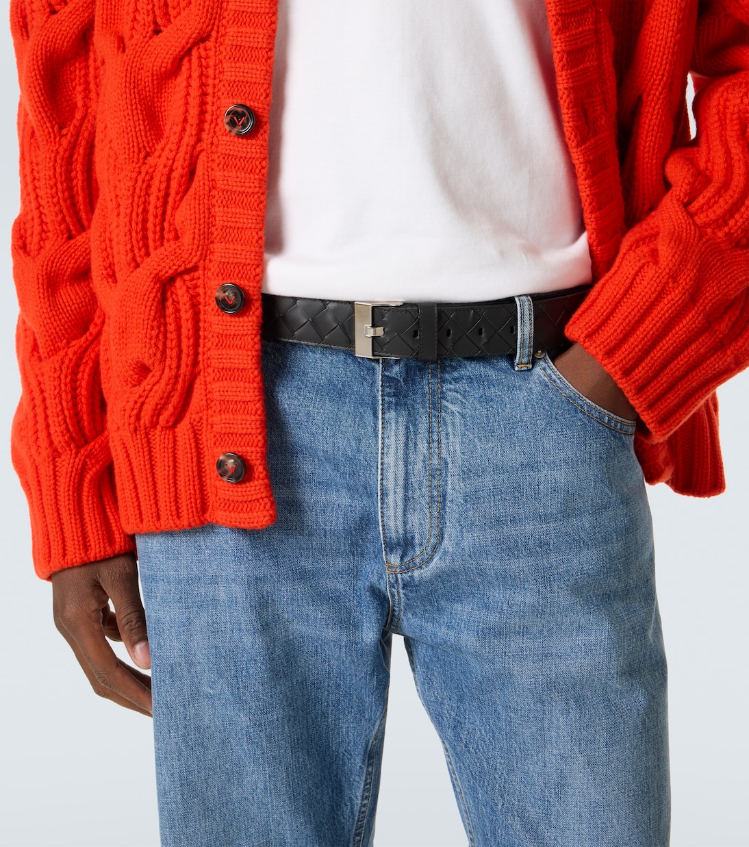 Intrecciato leather belt | Bottega Veneta