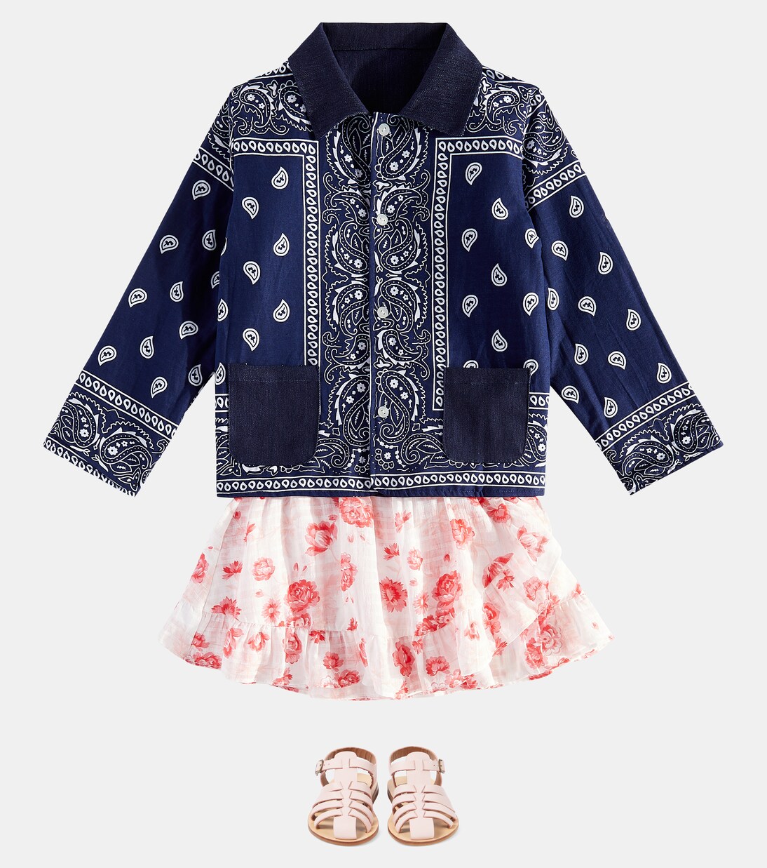 X Arizona Love Bedruckte Jeansjacke | Tartine et Chocolat