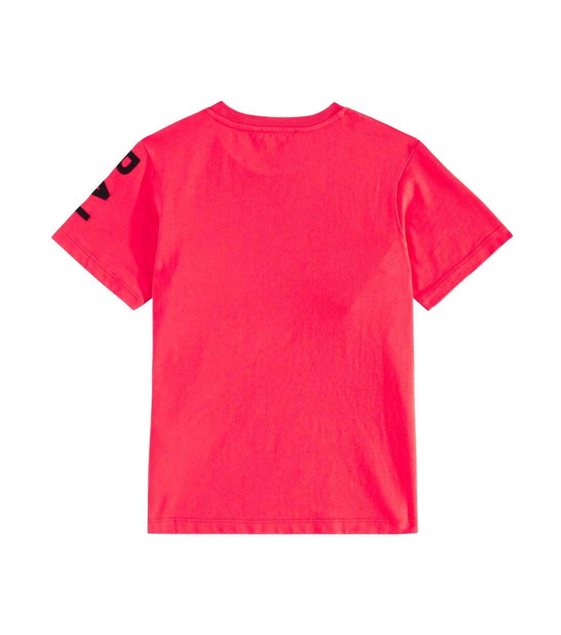 T-shirt in jersey di cotone con logo | Balmain Kids