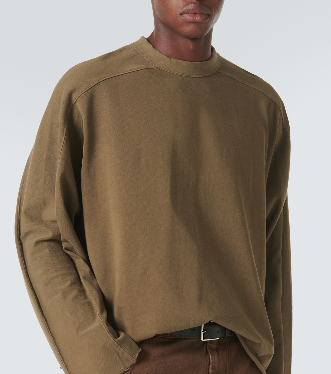 Heavy cotton jersey T-shirt | Entire Studios