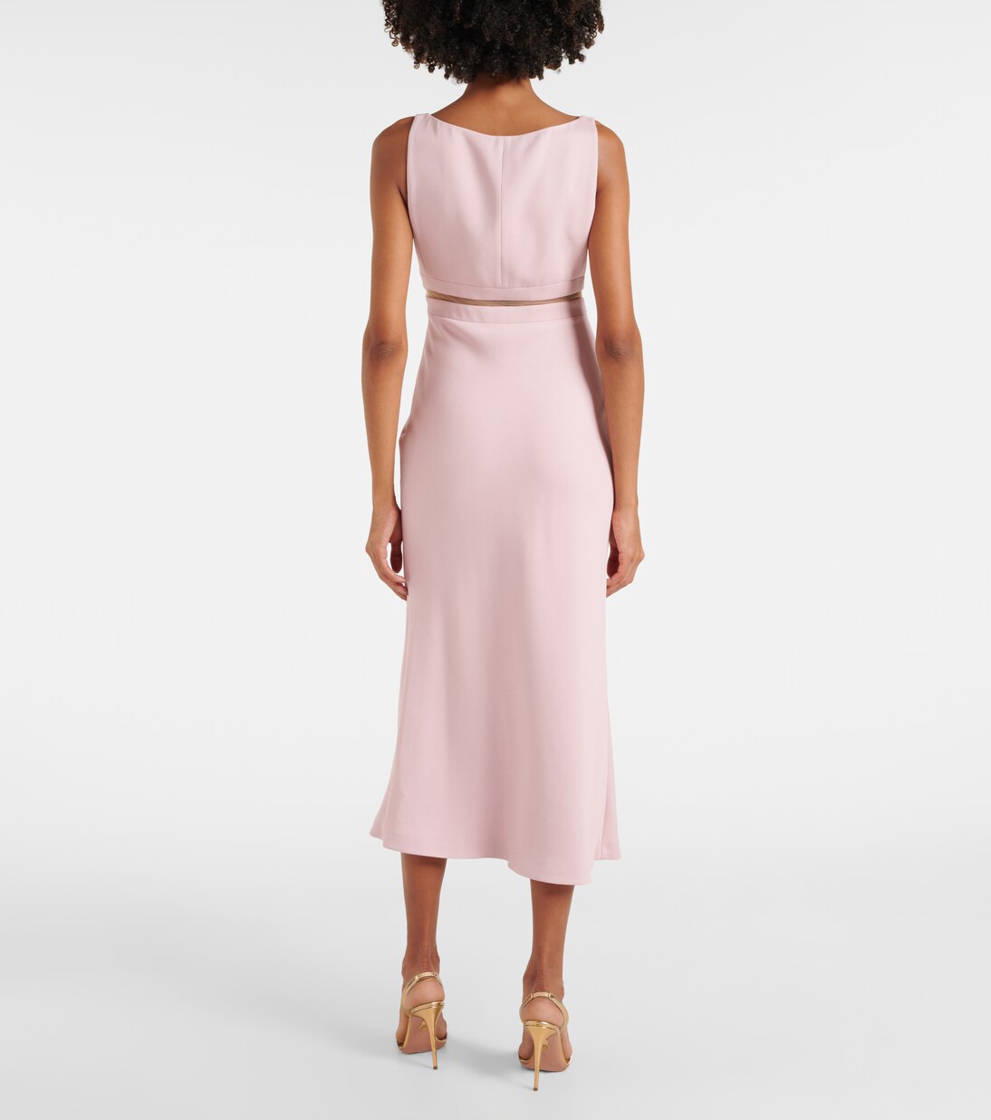 Robe midi en crêpe | Giambattista Valli