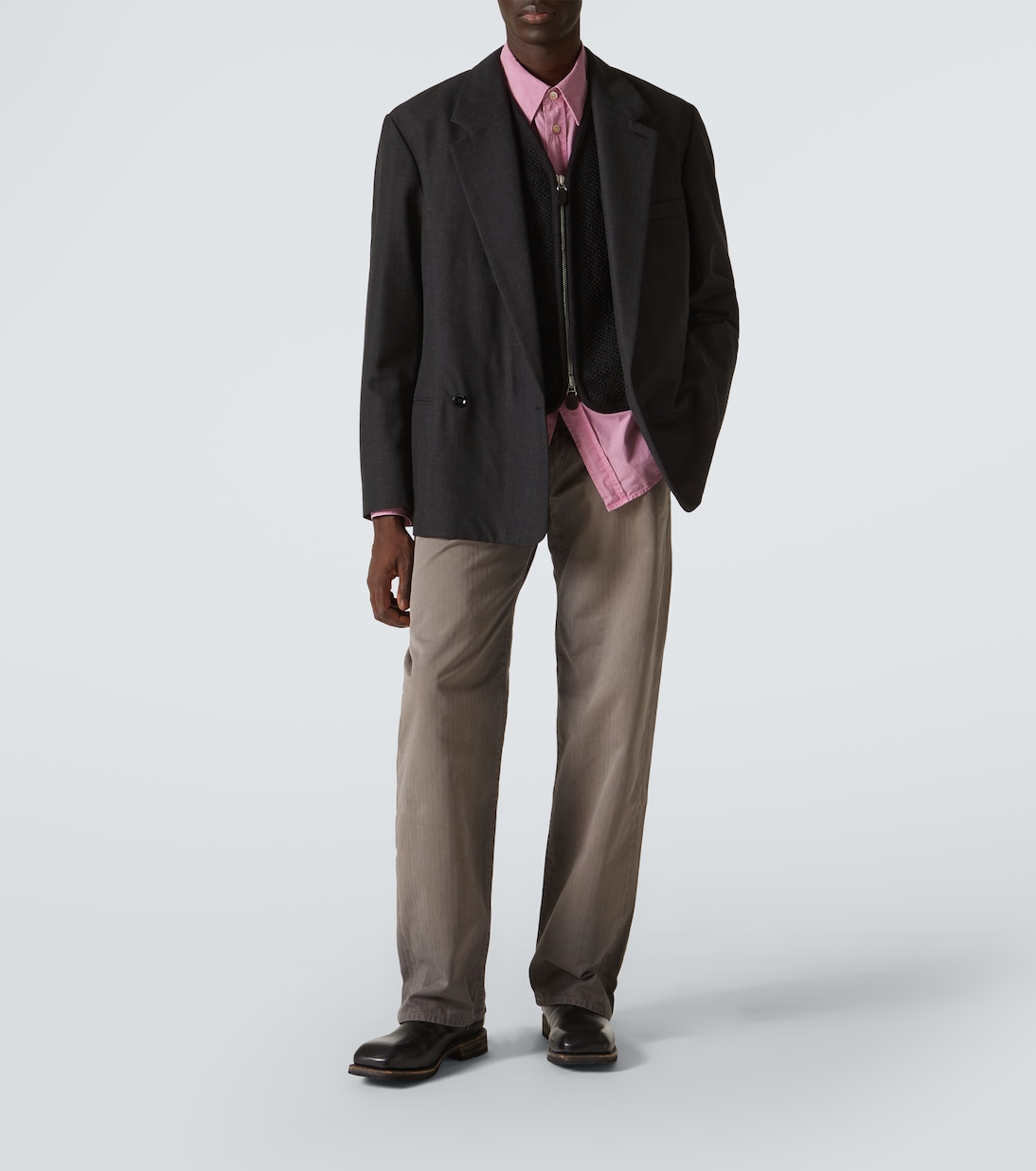 Jeans rectos Trucker con efecto desgastado | Our Legacy