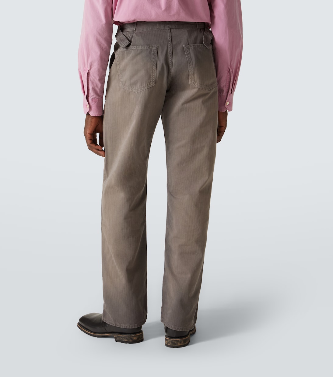 Jeans rectos Trucker con efecto desgastado | Our Legacy