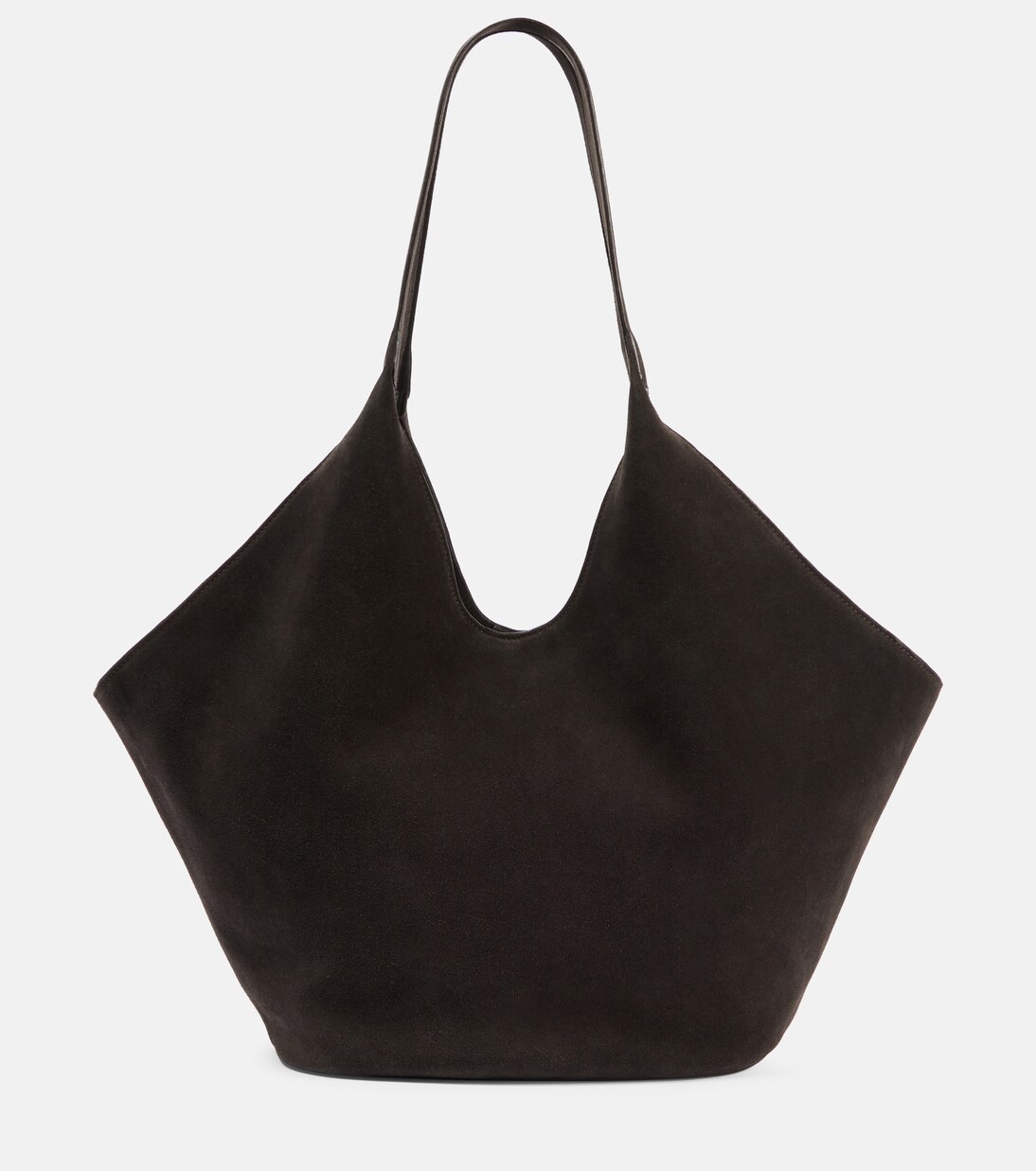 Schultertasche Phantom Large aus Veloursleder | Aesther Ekme